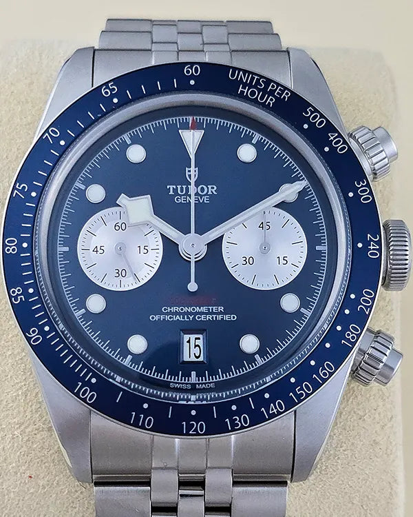 2024 Tudor Black Bay Chrono 41MM Blue Dial Steel Bracelet (79360B)