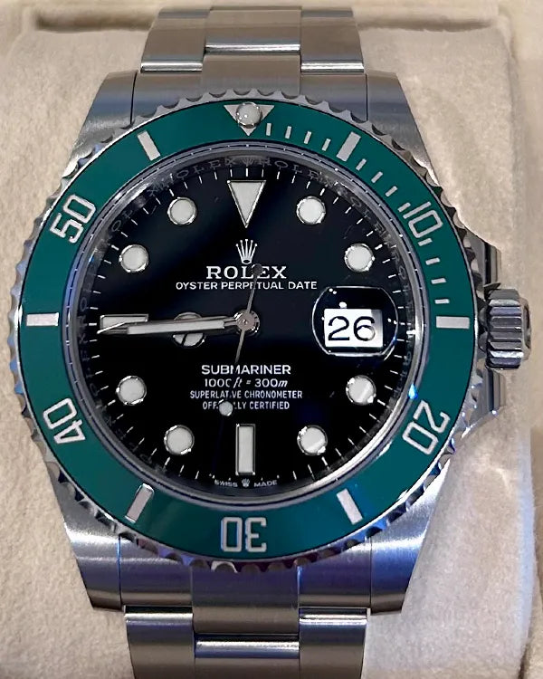 2022 Rolex Submariner Date "Starbucks" 41MM Black Dial Steel Bracelet (126610LV)