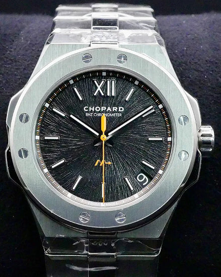 2024 Chopard Alpine Eagle 41MM Black Dial Titanium Bracelet (298600-3020)