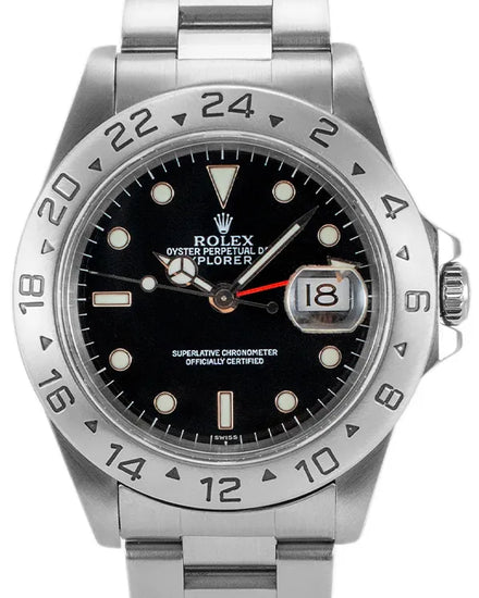Rolex Explorer II 40MM Black Dial Oyster Bracelet (16570)