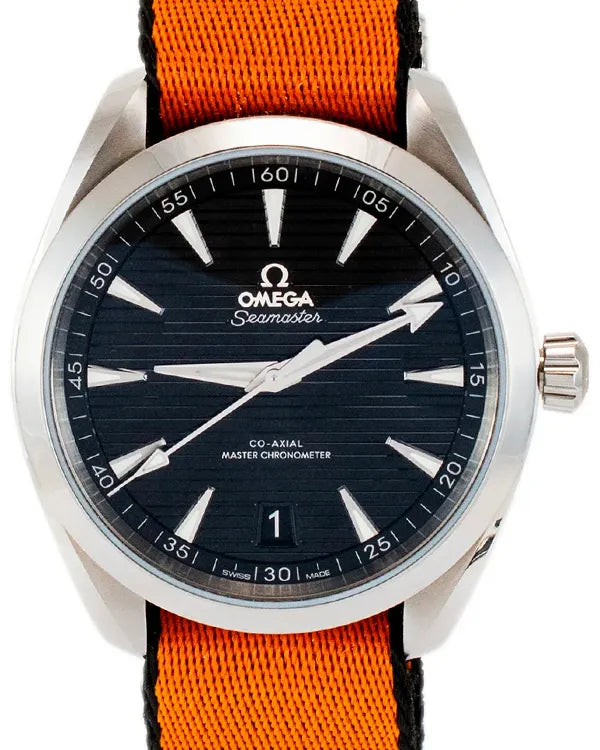 2020 Omega Seamaster Aqua Terra 150M 41MM Black Dial Textile Strap (220.10.41.21.01.001)