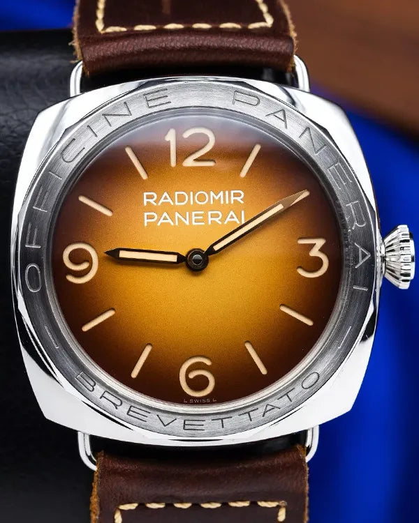 2017 Panerai Radiomir Limited Edition 47MM Brown Dial Leather Strap (PAM00687)