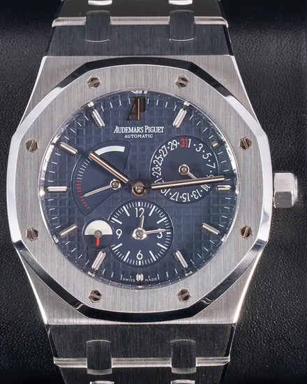 Audemars Piguet Royal Oak Dual Time 39MM Blue Dial Steel Bracelet (26120ST.OO.1220ST.02)