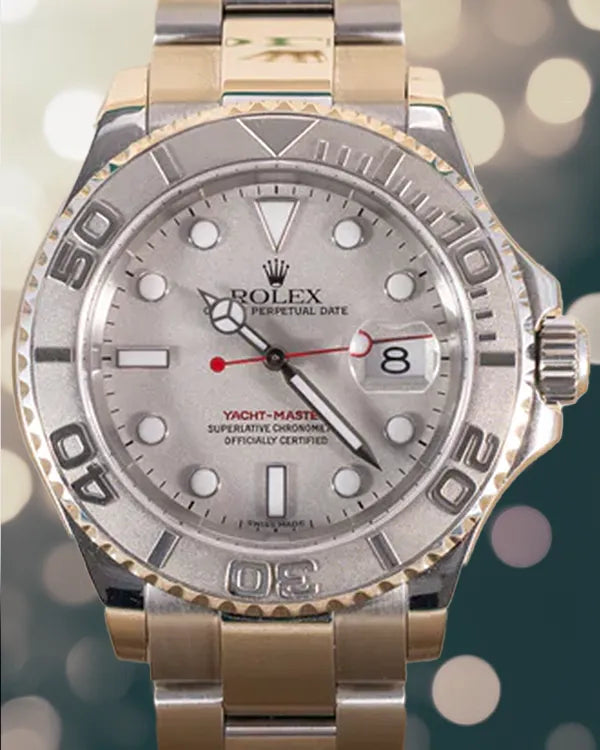 Rolex Yacht-Master 40MM Silver Dial Oyster Bracelet (16622)