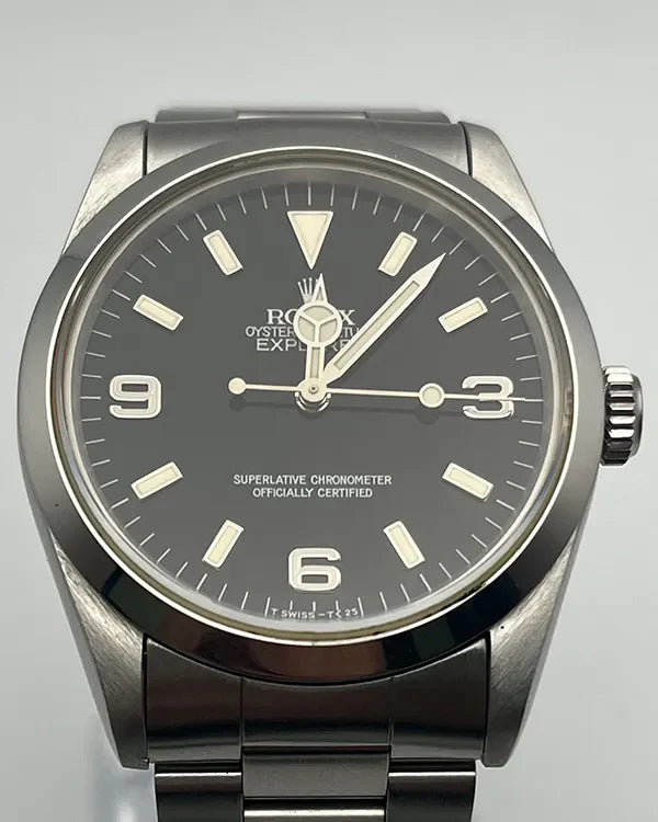 Rolex Explorer 36MM Black Dial Oyster Bracelet (14270)
