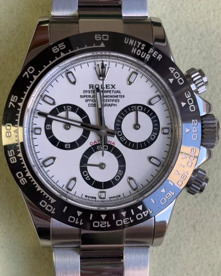 2016 Rolex Cosmograph Daytona "Panda" 40MM White Dial Oyster Bracelet (116500LN)