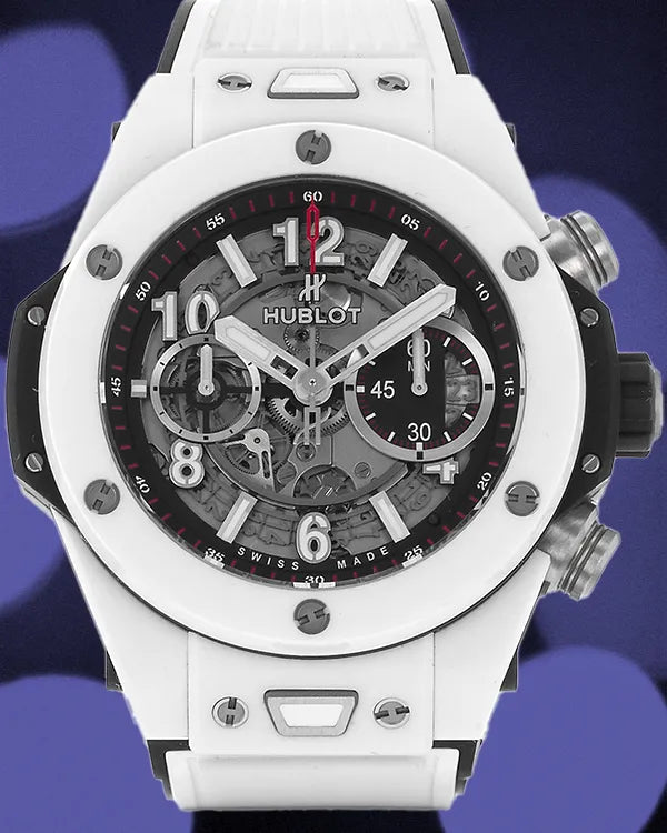 2017 Hublot Big Bang 42MM Skeleton Dial Rubber Strap (441.HX.1170.RX)