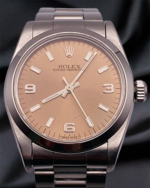 Rolex Oyster Perpetual 31MM Salmon Dial Oyster Bracelet (67480)