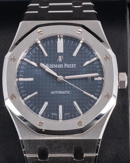 2017 Audemars Piguet Royal Oak 41MM Blue Dial Steel Bracelet (15400ST.OO.1220ST.03)