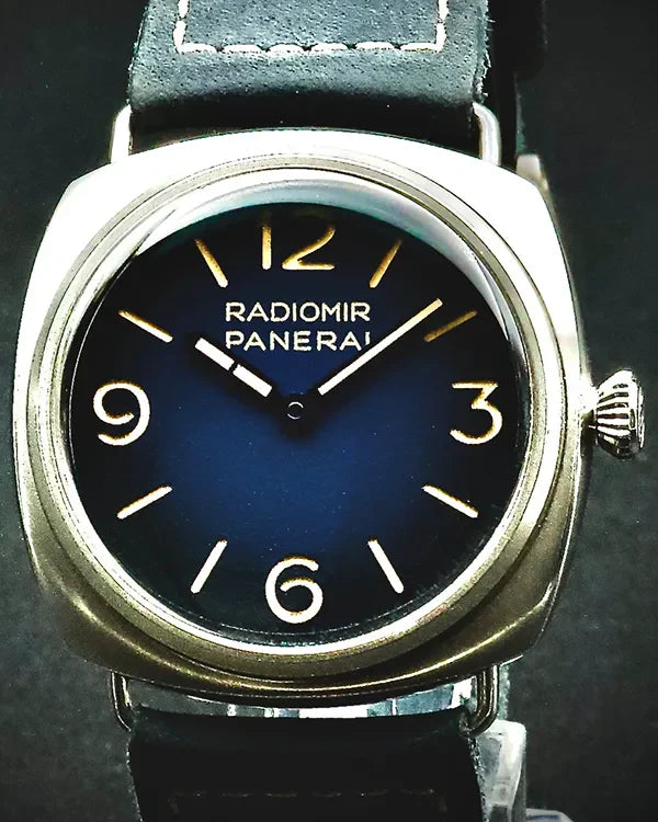 2022 Panerai Radiomir 45MM Blue Dial Leather Strap (PAM01335)