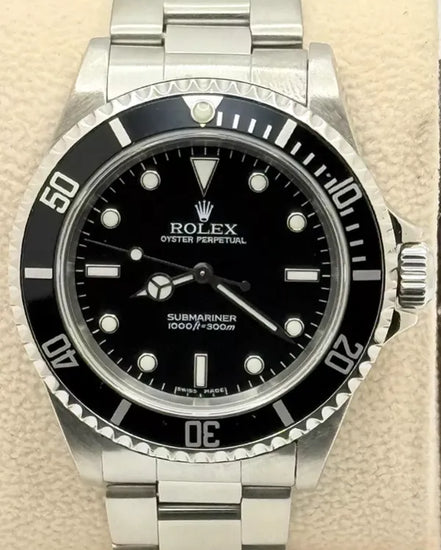 2006 (Z Serial) Rolex Submariner No-Date 40MM Black Dial Oyster Bracelet (14060)