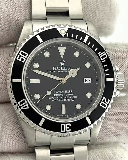 2004 Rolex Sea-Dweller 40MM Black Dial Oyster Bracelet (16600)