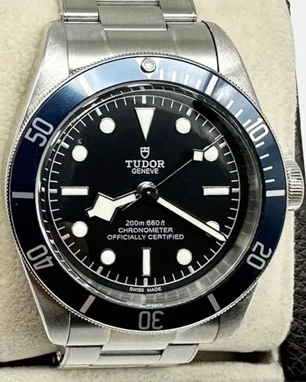 2018 Tudor Black Bay 41MM Black Dial Steel Bracelet (79230B)