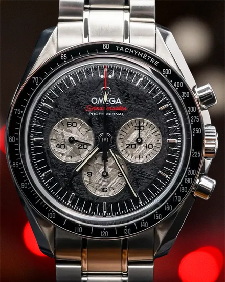 Omega Speedmaster Professional Moonwatch Apollo-Soyuz L.E. 42MM Meteorite Dial Steel Bracelet (311.30.42.30.99.001)