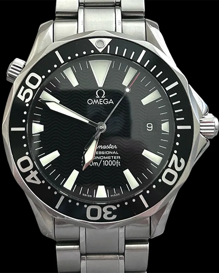 No Reserve - Omega Seamaster Diver 300M "Peter Blake" 41MM Black Dial Steel Bracelet (2254.50.00)