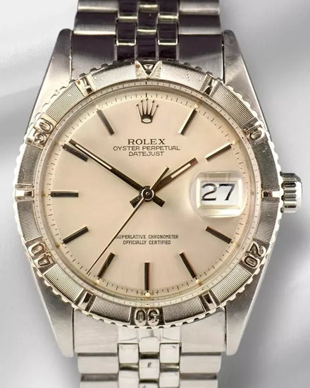 Rolex Datejust Turn-O-Graph 36MM Silver Dial Jubilee Bracelet (1625)