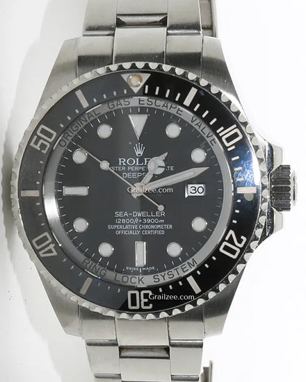 2012 Rolex Sea-Dweller Deepsea 44MM Black Dial Oyster Bracelet (116660)