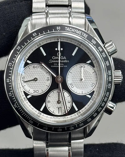 Omega Speedmaster Racing 40MM Black Dial Steel Bracelet (326.30.40.50.01.002)