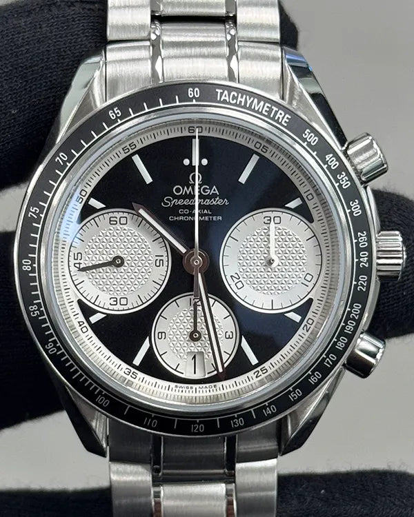 Omega Speedmaster Racing 40MM Black Dial Steel Bracelet (326.30.40.50.01.002)