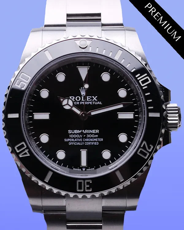 2025 Rolex Submariner No-Date 41MM Black Dial Oyster Bracelet (124060)