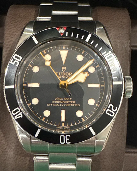 2017 Tudor Black Bay 41MM Black Dial Steel Bracelet (79230N)