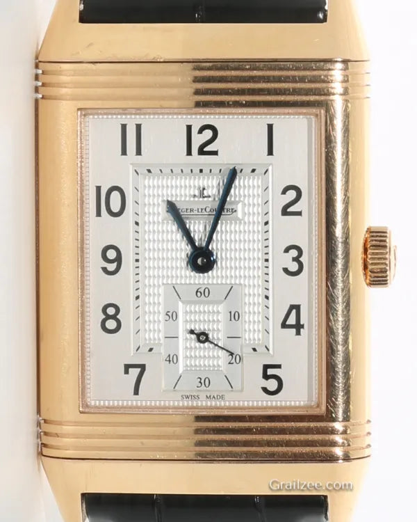 Jaeger-LeCoultre Reverso 48.5MM Silver Dial Leather Strap (Q3732420)