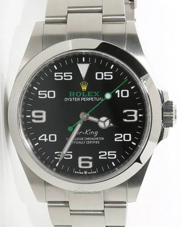 2024 Rolex Air-King 40MM Black Dial Oyster Bracelet (126900)