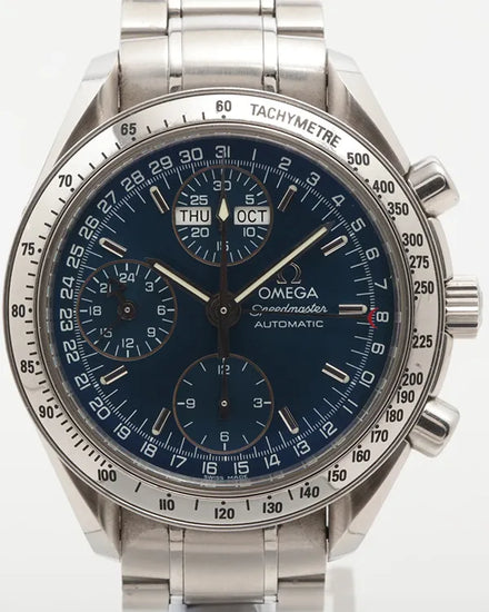Omega Speedmaster Day-Date 39MM Blue Dial Steel Bracelet (3523.80.00)