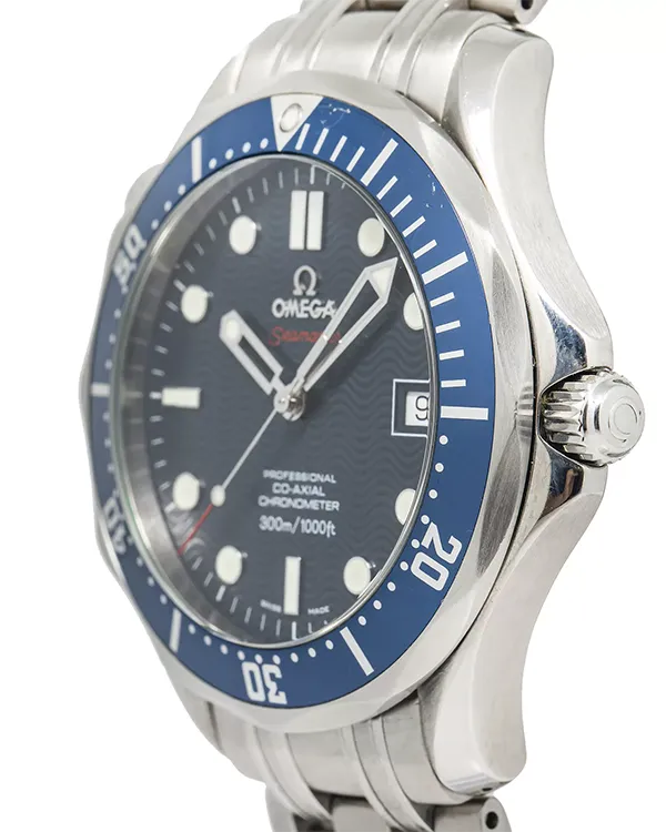 Omega Seamaster "Khanjar" S.E. 42MM Blue Dial Steel Bracelet (196.1523)