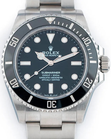 2020 Rolex Submariner No-Date 41MM Black Dial Oyster Bracelet (124060)