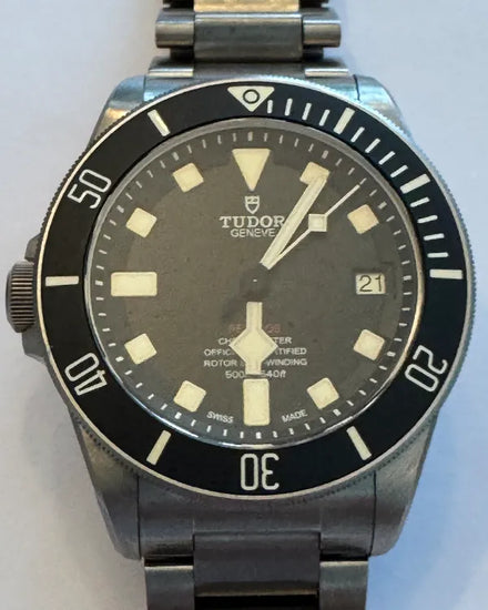 2019 Tudor Pelagos 42MM Black Dial Titanium Bracelet (25610TNL)