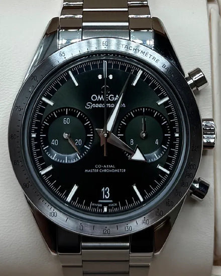 2022 Omega Speedmaster '57 40.5MM Green Dial Steel Bracelet (332.10.41.51.10.001)