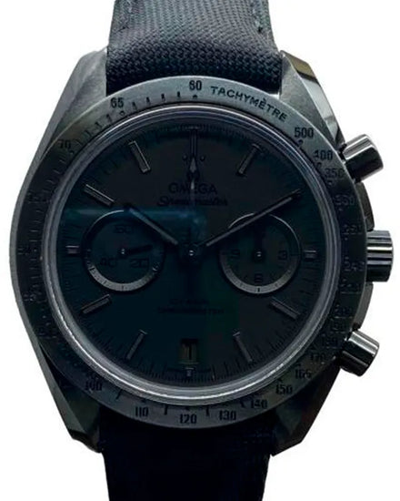 2021 Omega Speedmaster Dark Side of the Moon "Black Black" 44.25MM Black Dial Textile Strap (311.92.44.51.01.005)