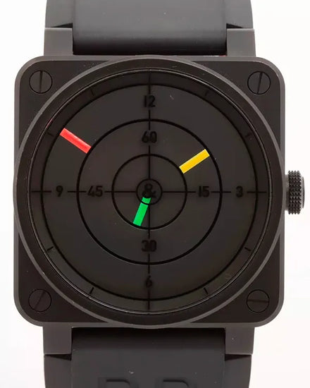Bell & Ross BR 01 - 92 Diver "Radar" L.E. 46MM Black Dial Rubber Strap (BR03-92 RADAR)