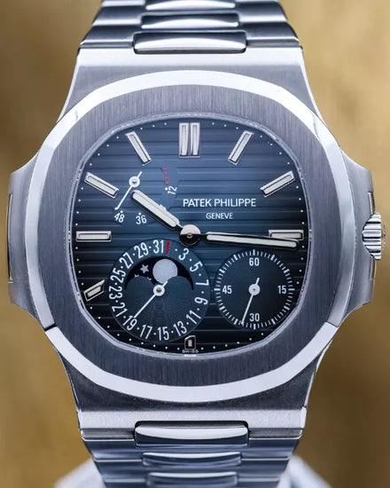 2016 Patek Philippe Nautilus 40MM Blue Dial Steel Bracelet (5712/1A)