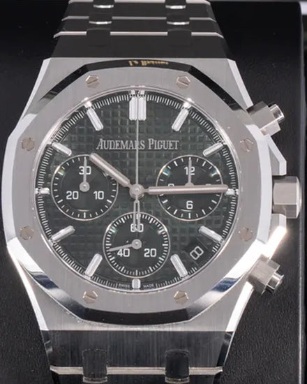 2022 Audemars Piguet Royal Oak "50th Anniversary" 41MM Green Dial Steel Bracelet (26240ST.OO.1320ST.04)