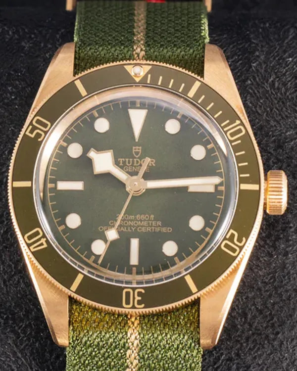 2024 Tudor Black Bay Fifty-Eight 39MM Green Dial Textile Strap (79018V)