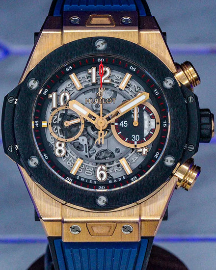 2020 Hublot Big Bang Unico 45MM Skeleton Dial Rubber Strap (411.OM.1180.RX)