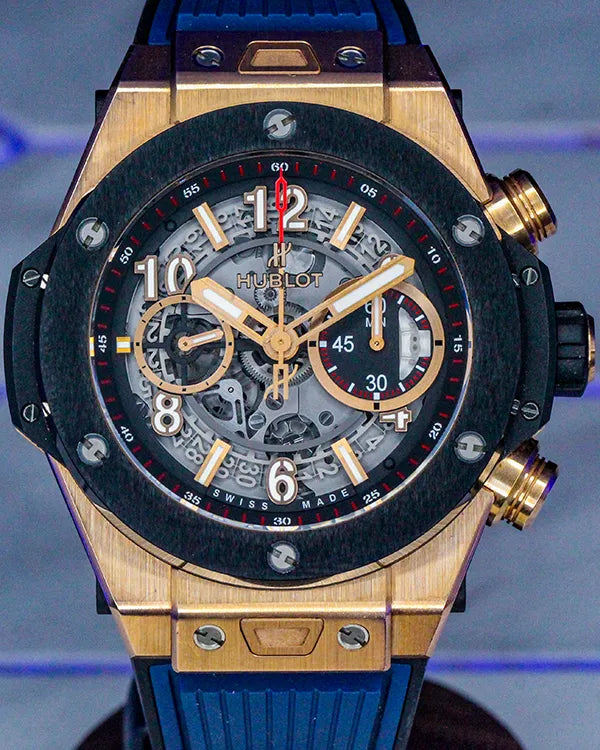 2020 Hublot Big Bang Unico 45MM Skeleton Dial Rubber Strap (411.OM.1180.RX)