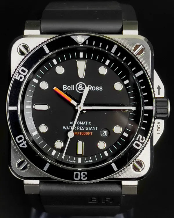 Bell & Ross BR 03-92 Diver (BR0392-D-BU-ST/SRB)