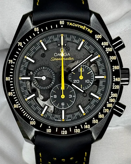 2020 Omega Speedmaster Dark Side of the Moon "Apollo 8" 44.25MM Black Dial Leather Strap (311.92.44.30.01.001)