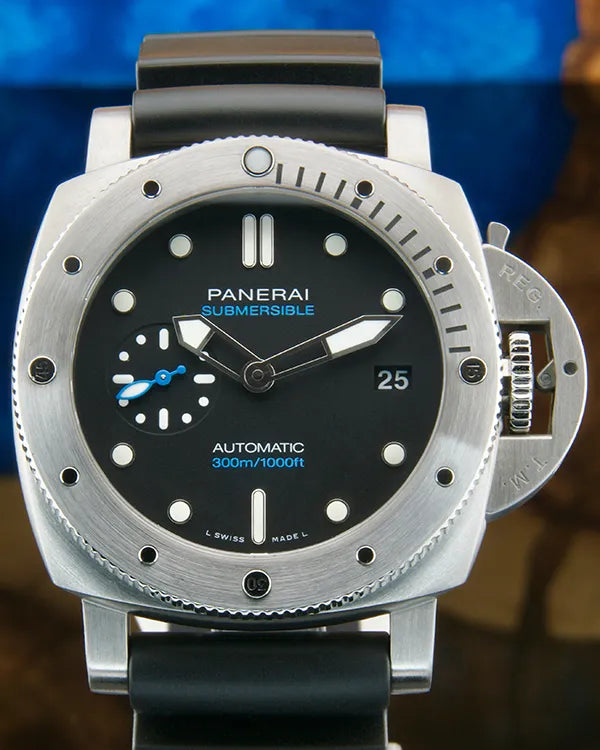 (PLS REQUEST PICTURES) Panerai Submersible (PAM00973)