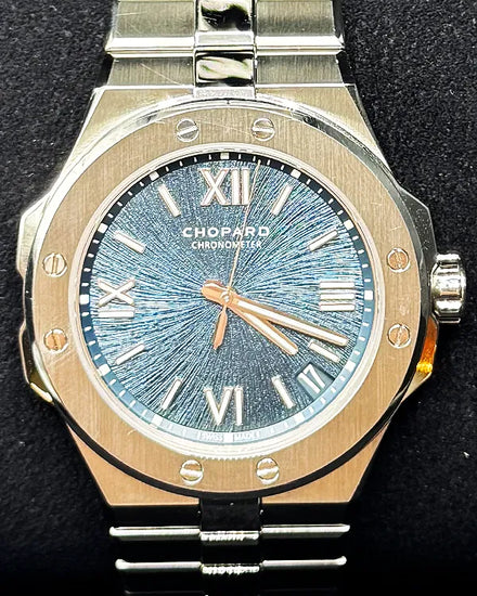 2022 Chopard Alpine Eagle 41MM Blue Dial Steel Bracelet (298600-3001)