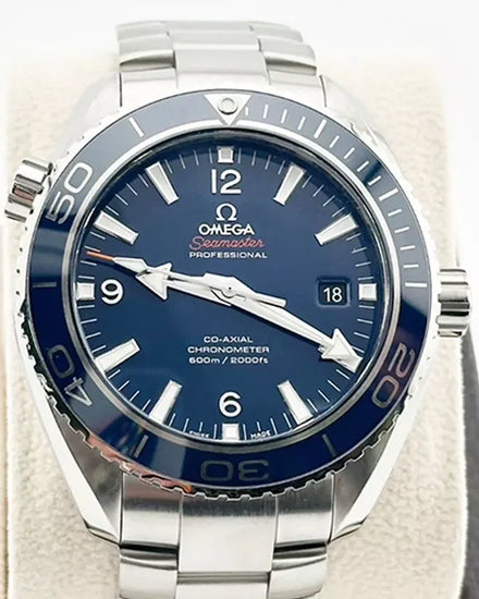 Omega Seamaster Planet Ocean 600M 45.5MM Blue Dial Titanium Bracelet (232.90.46.21.03.001)