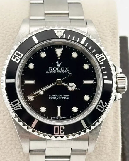 2006 (Z Serial) Rolex Submariner No Date 40MM Black Dial Oyster Bracelet (14060)