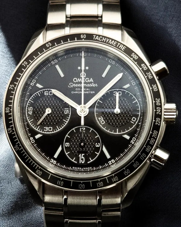 2021 Omega Speedmaster Racing 40MM Black Dial Steel Bracelet (326.30.40.50.01.001)