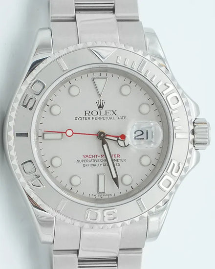 Rolex Yacht-Master 40MM Silver Dial Oyster Bracelet (16622)