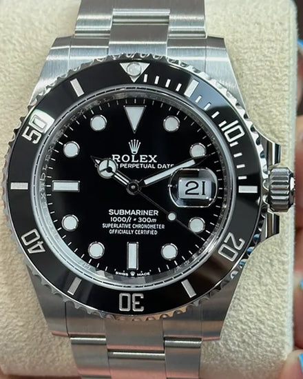 2025 Rolex Submariner Date 41MM Black Dial Oyster Bracelet (126610LN)