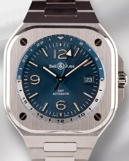 2023 Bell & Ross BR 05 "Sky Blue" 41MM Blue Dial Steel Bracelet (BR05G-PB-ST/SST)