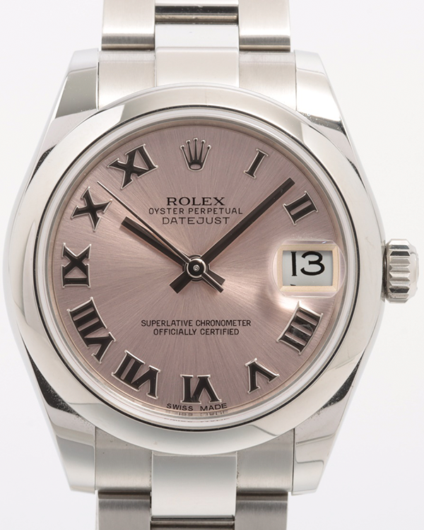 2013 Rolex Datejust 31MM Pink Dial Oyster Bracelet (178240)